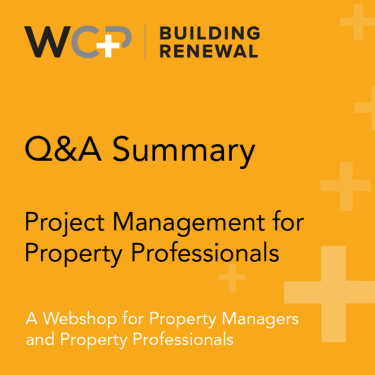 Painting and Restoration Project Management. Q&A for Property Managers